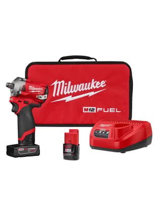 Thumbnail of the Milwaukee® M12™ Brushless Cordless 1/2” Stubby Impact Wrench Kit