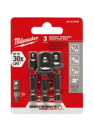 Thumbnail of the Milwaukee® Shockwave™ Impact Hex Shank Socket Adapter Set