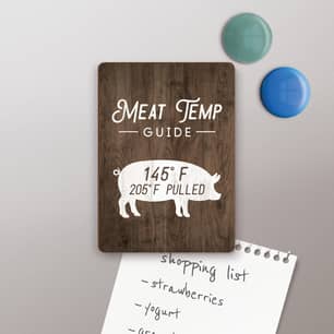 Thumbnail of the Magnet - Pork Temperature Guide