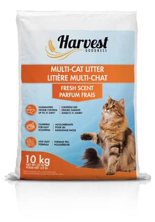 Thumbnail of the Harvest Goodness® Multi-Cat Fresh Scent Clumping Cat Litter 10kg