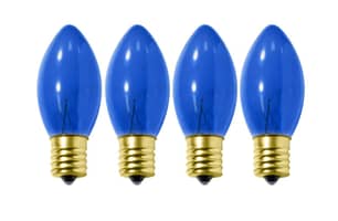 Thumbnail of the Sylvania Bulbs Repl Inter C9 Blue 4Pk