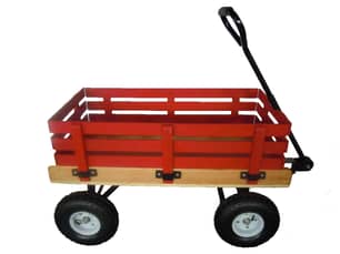 Thumbnail of the 16" X 34" Wooden Wagon With Racks