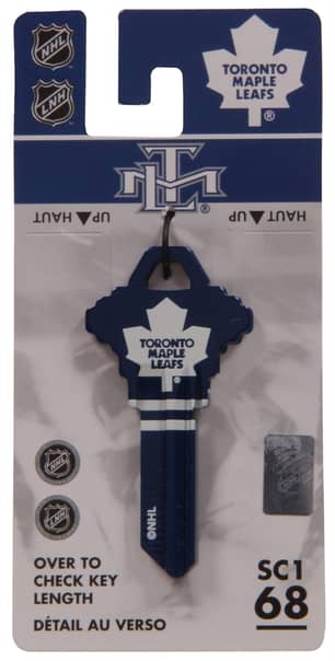 Thumbnail of the Team Key Blank - Toronto Maple Leafs - #68