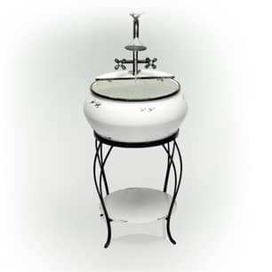 Thumbnail of the Outdoor Vintage Sink Fountain and Stand