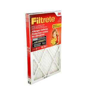 Thumbnail of the Filtrete™ Allergen Defense Micro Allergen Filter 16" x 25" x 1" 2 Pack