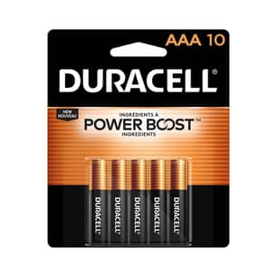 Thumbnail of the Duracell Coppertop POWER BOOST™ AAA batteries, 10 Pack