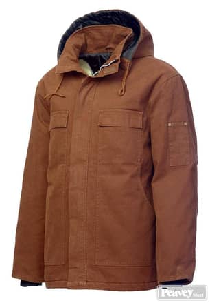 Thumbnail of the Tough Duck Men's Washed Duck Hooded Work Parka Jacket