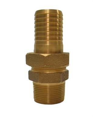 Thumbnail of the Plumbeeze Bronze Union Adapter 3/4" Mpt X 3/4" Ins- NO LEAD
