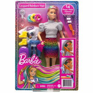 Thumbnail of the Barbie Leopard Rainbow