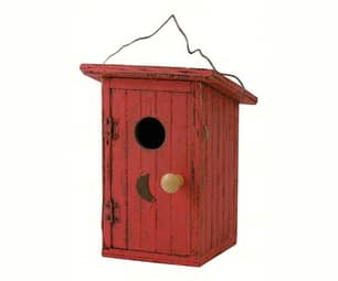Thumbnail of the Songbird Essentials™ Red Birdie Loo Bird House