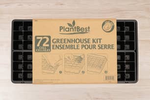 Thumbnail of the PlantBest 72 Cell Plastic Greenshouse Kit