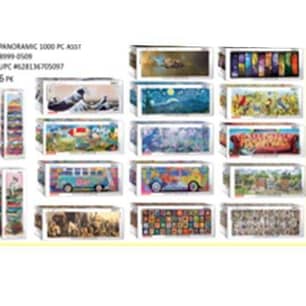 Thumbnail of the Pano Art 1000 Piece Puzzle Assorted