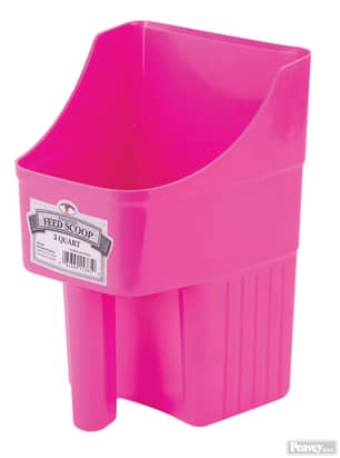 Thumbnail of the 3 Quart Plastic Enclosed Feed Scoop HotPink