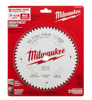 Thumbnail of the Milwaukee (3) 7-1/4" 60T ULTRA FINE BLD
