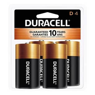 Thumbnail of the Duracell Coppertop POWER BOOST™ D batteries, 4 Pack