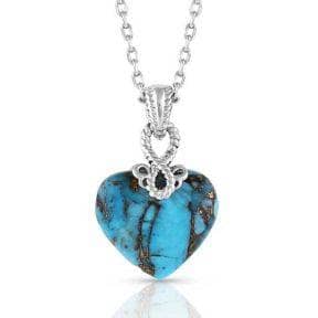 Thumbnail of the Montana Silversmiths® Untamable Heart Of Stone Necklace
