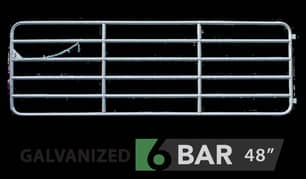 Thumbnail of the Tarter® American Series 6-Bar Gate, Red, 14'