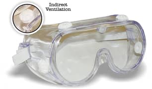 Thumbnail of the Clear Indirect Ventilation Safety Goggles