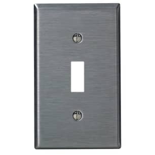 Thumbnail of the 1-Gang Toggle Device Switch Wallplate 430 Stainless Steel