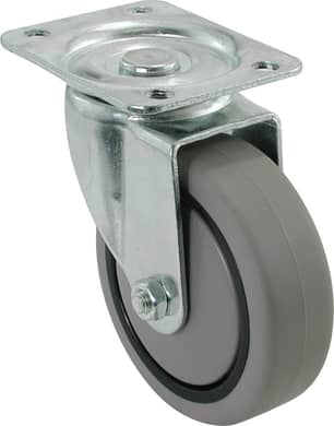 Thumbnail of the CASTER SOFT TPR: 3″ (75mm) Swivel Plate