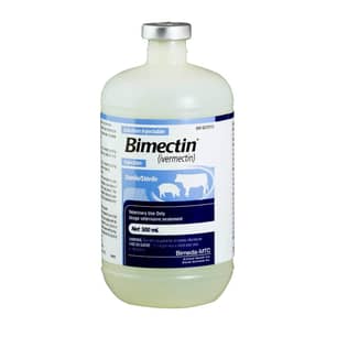 Thumbnail of the Bimectin® Injection (ivermectin, 5mg/ml) 500ml