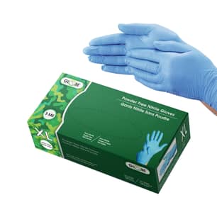 Thumbnail of the XL Blue Nitrile Gloves 100 pack