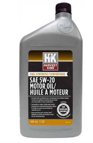 Thumbnail of the Harvest King® Full Synthetic SAE 5W-20 Motor Oil, 946 ml