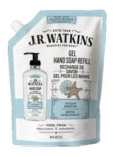 Thumbnail of the J. R. Watkins Ocean Breeze Hand Soap Refill 34oz