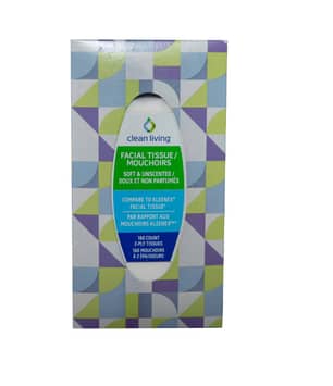 Thumbnail of the Clean Living Soft & Unscented Facial Tissue