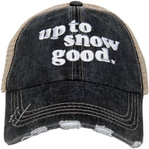 Thumbnail of the Women's Ball Cap,"Up to Snow Good"