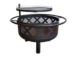 Thumbnail of the ILLUME 30" Steel Firepit with Cooking Grill