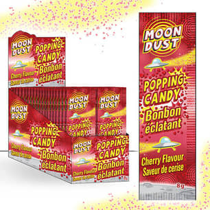 Thumbnail of the Moon Dust cherry flavoured popping candy