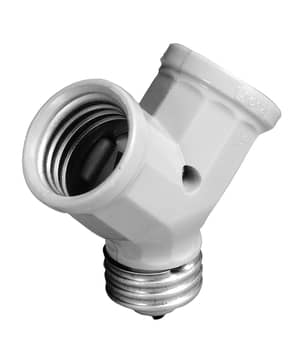 Thumbnail of the Twinlite Lamp holder Adapter White