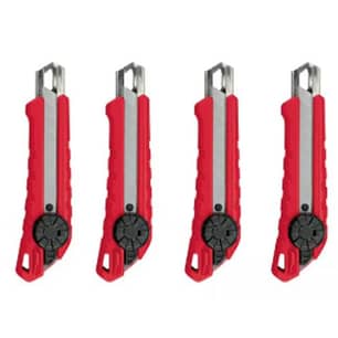 Thumbnail of the MILWAUKEE 18MM SNAP-OFF KNIVES 4PK