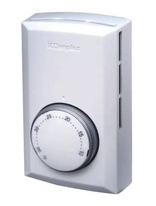 Thumbnail of the Dimplex Double Pole Line Voltage Electric Heater Thermostat, White