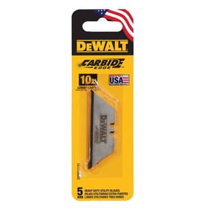 Thumbnail of the DeWalt® Carbide Utility Blade (5-Pack)