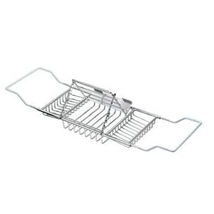 Thumbnail of the BATHTUB CADDY WITH ADJUSTABLE READING RACK POLISHED CHROME