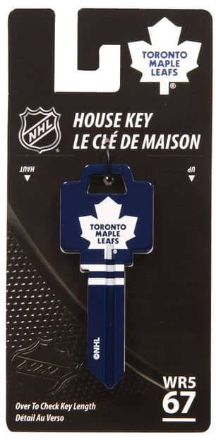 Thumbnail of the Team Key Blank - Toronto Maple Leafs - #67