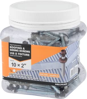 Thumbnail of the Roofing And Siding Screws Brown 750Ml Jar 10X2