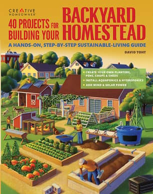 Thumbnail of the 40 Projects For Building your Backyard Homestead Book