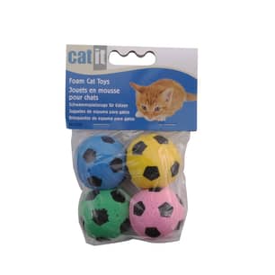 Thumbnail of the Catit Foamies, 4 pc Soccer Balls