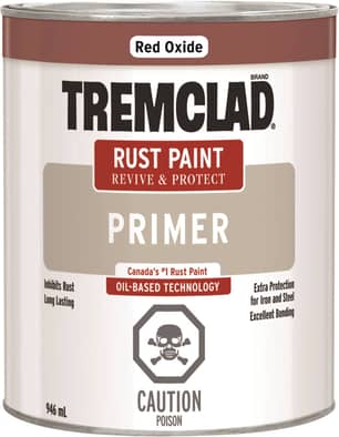 Thumbnail of the Tremclad Rust Primer Red Oxide 946ml