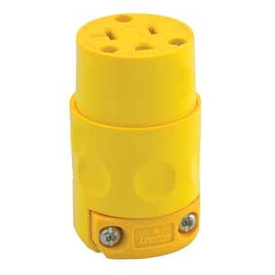 Thumbnail of the 20 Amp 125 Volt Cord Outlet Grounding Yellow