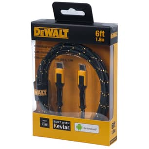 Thumbnail of the Dewalt Reinforced Cable for USB-C, 6 ft.