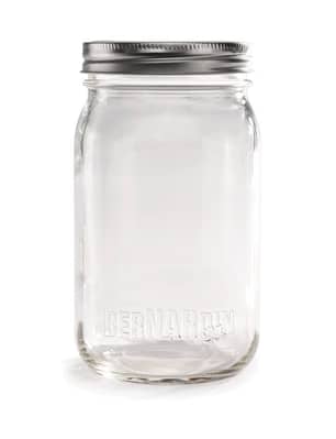Thumbnail of the Bernardin® Wide Mouth Smooth-Sided Mason Jars, 1 L, 12 Count