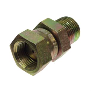 Thumbnail of the Hydraulic Adapter 1/2" Male Pipe x 1/2" Female Pipe Swivel Restricted