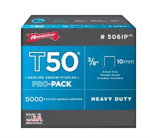 Thumbnail of the 3/8" ARROW T50 PRO-PACK STAPLES