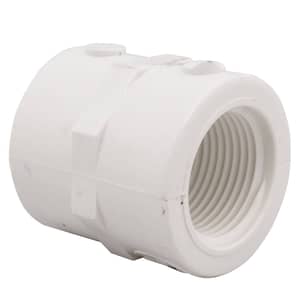 Thumbnail of the 1/2" PVC SCH40 COUPLING FPTxFPT WHITE