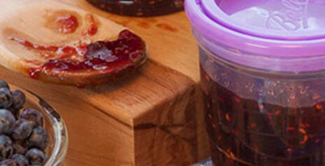 Read Article on Blueberry-Raspberry Freezer Jam - Liquid Pectin 