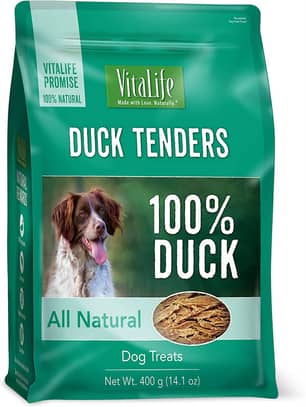 Thumbnail of the Vitalife All Natural Duck Tenders Dog Treat 400g